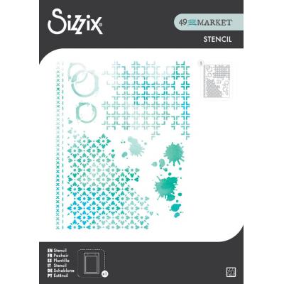 Sizzix 49 And Market Stencil - Artful Layers