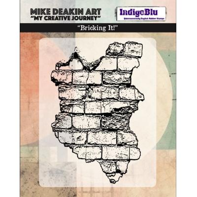 Indigo Blue Stempel - Bricking It