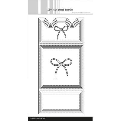 Simple and Basic Dies - Square Card With Closure