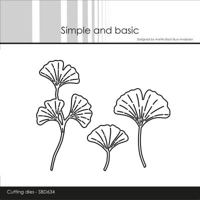 Simple and Basic Dies - Ginkgo Leaves