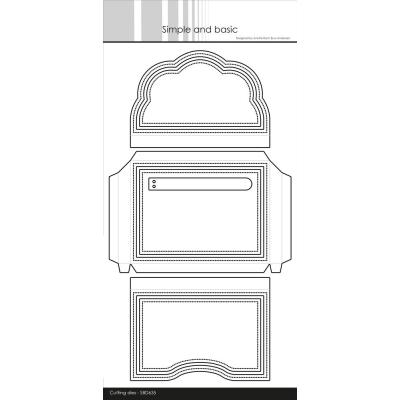 Simple and Basic Dies - Giftcard Envelope