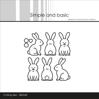 Simple and Basic Dies - Easter Bunnies