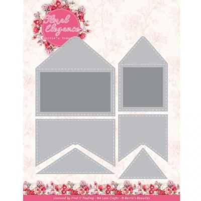 Find It Trading Floral Elegance Cutting Die - Floral Envelope