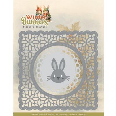 Find It Trading Winter Bunnies Cutting Dies - Bunny Frame