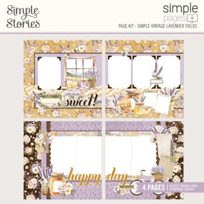 Simple Stories Simple Vintage Lavender Fields - Simple Pages Kit