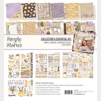 Simple Stories Simple Vintage Lavender Fields - Collector's Essential Kit