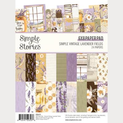 Simple Stories Simple Vintage Lavender Fields - Paper Pad