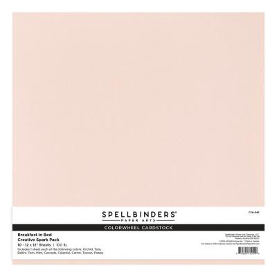 Spellbinders Breakfast in Bed ColorWheel Cardstock - Creative Spark