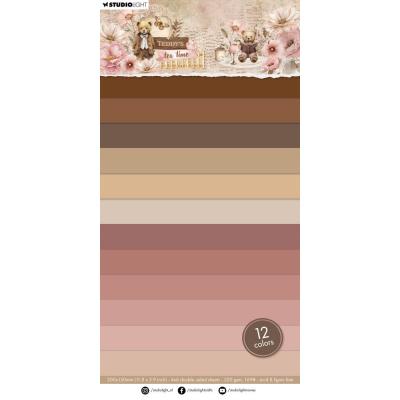 StudioLight Teddy's Tea Time - Unicolor Paper Pad