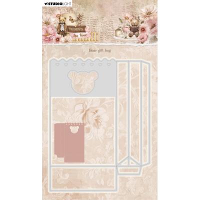 Studio Light Teddy's Tea Time Cutting Die - Bear Gift Bag