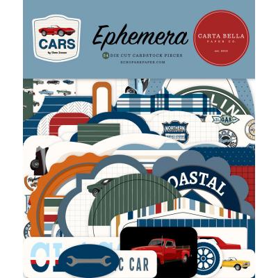 Carta Bella Cars - Ephemera