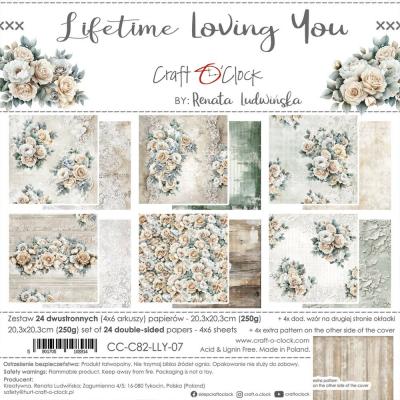 Craft O'Clock Lifetime Loving You - Paper Set