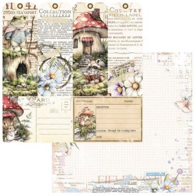 49 And Market The Looking Glass Designpapier - Collector Of Echoes