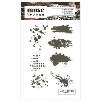 Lisa Horton Crafts Muse & Maker Stempel - Chaotic Ink