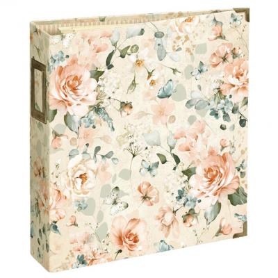 Graphic 45 Always & Forever Rose Binder Album With Pocket Pages