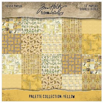 Idea-ology Palette Collection Designpaper - Yellow
