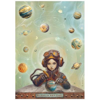 Stamperia A New Beginning Rice Paper - Believe In Your Light