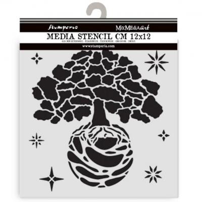 Stamperia A New Beginning Stencil - The World Tree
