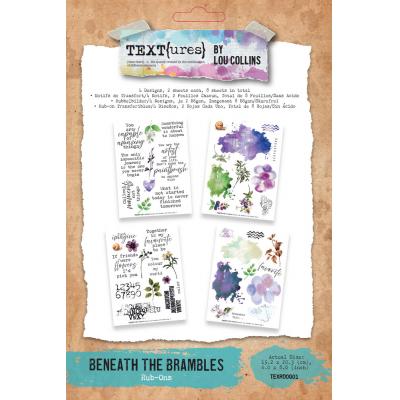 TEXT(ures) Beneath The Brambles - Rub-On Transfer Set