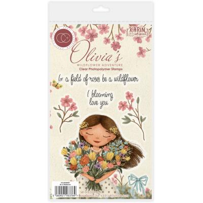 Craft Consortium Olivia's Wildflower Adventures Stempel - Be A Wildflower
