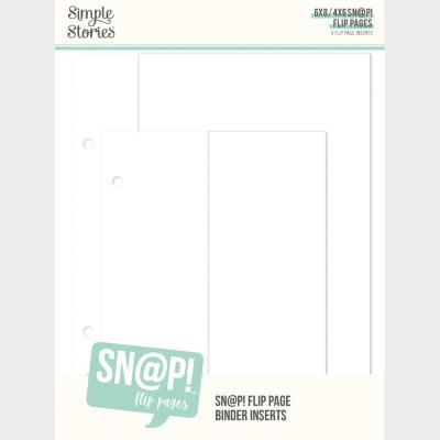 Simple Stories SN@P! Binder Inserts - Flip Page