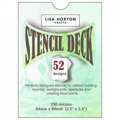 Lisa Horton Crafts Stencils - The Stencil Deck Volume 1