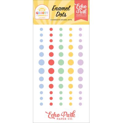 Echo Park Our Groovy Summer - Enamel Dots