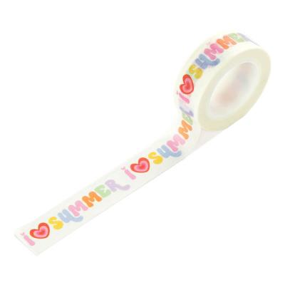 Echo Park Our Groovy Summer Washi Tape - I Heart Summer