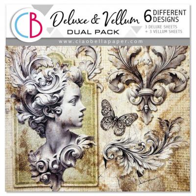 Ciao Bella Typographic - Deluxe Paper Copper & Vellum