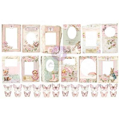 Prima Marketing Sweet Spring Ephemera - Butterflies & Frames