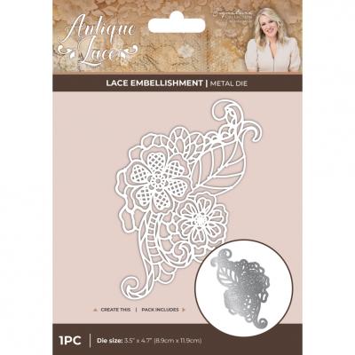 Crafter's Companion Antique Lace Die Set - Embellishment