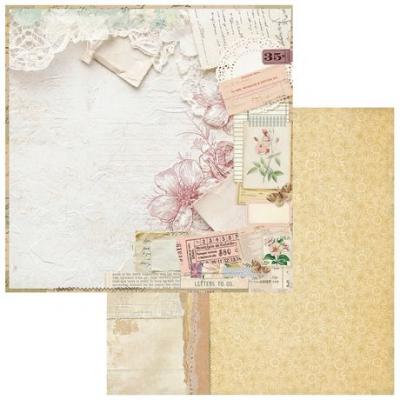 49 and Market From The Garden Designpapier - Rosewater