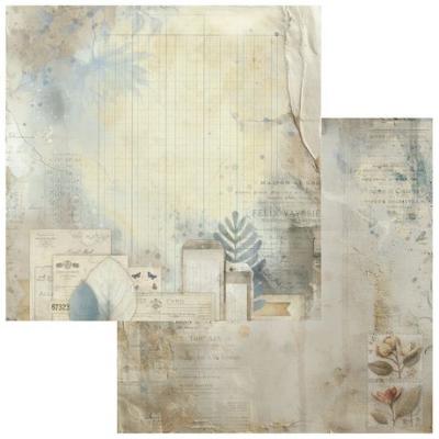 49 and Market Faded Memory Lane Designpapier - Collected Ephemera