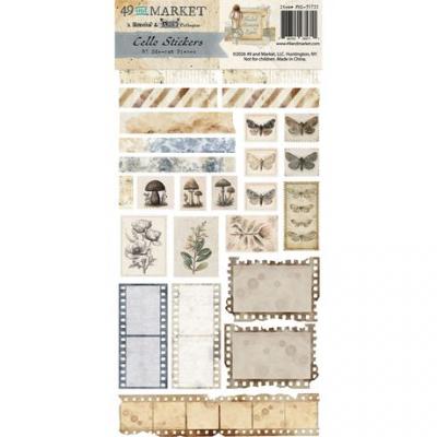 49 and Market Faded Memory Lane - Cello Stickers