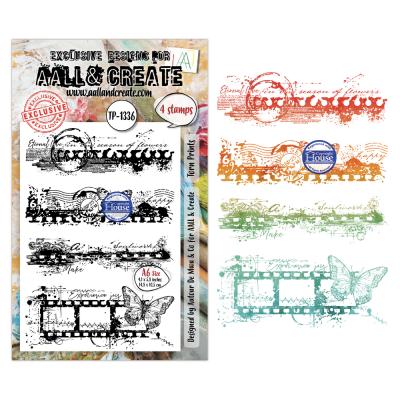 Aall and Create Through the Lens Stempel - Torn Prints