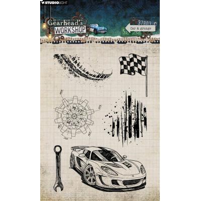 StudioLight Gearhead's Workshop Stempel - Car & Grunge
