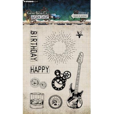 StudioLight Gearhead's Workshop Stempel - Gears & Guitar