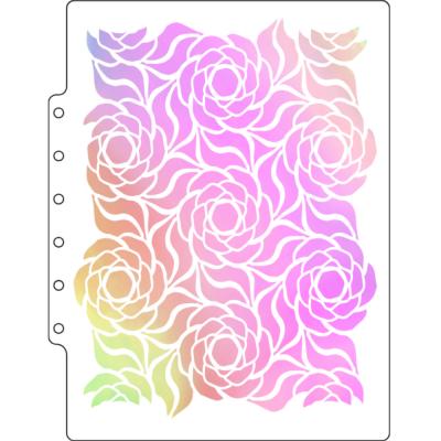Lisa Horton Crafts Art Stencil - Wavy Blooms