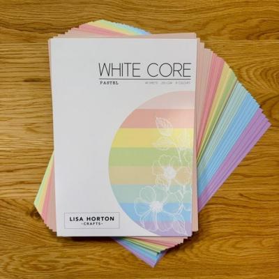 Lisa Horton Cardstock - White Core Pastel