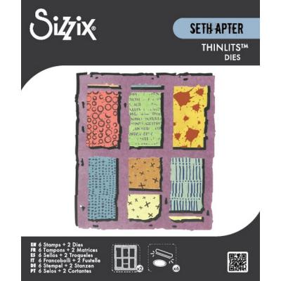 Sizzix Seth Apter Die Set & Clear Stamps - Viewfinder