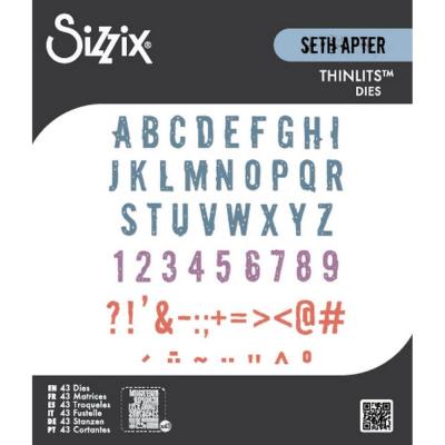 Sizzix Seth Apter Die Set - Typography