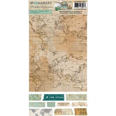 49 and Market Travel Diaries - Washi Tape Sheets