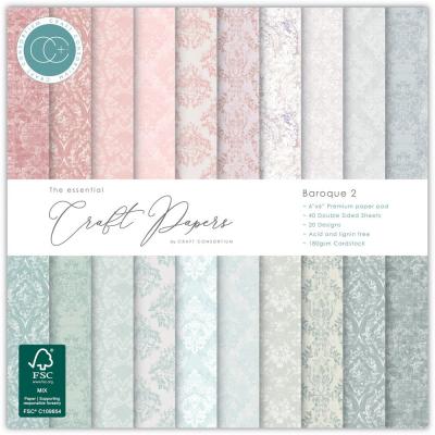 Craft Consortium Essential Paper Pad - Baroque 2