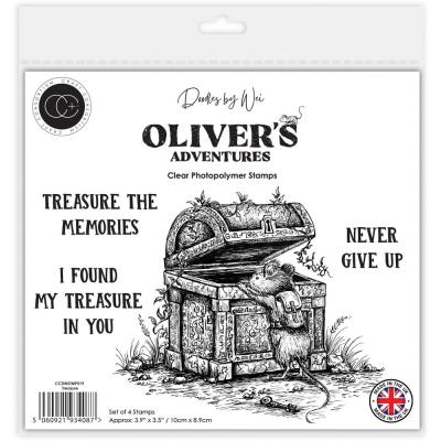 Craft Consortium Oliver's Adventures Stempel - Treasure