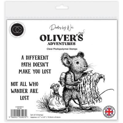 Craft Consortium Oliver's Adventures Stempel - Not Lost