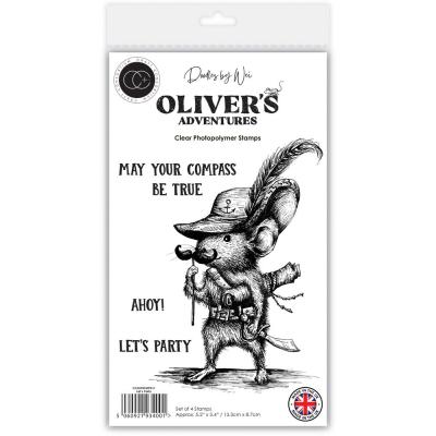 Craft Consortium Oliver's Adventures Stempel - Let's Party