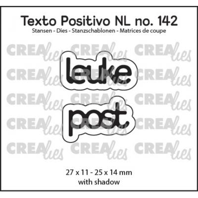 Crealies Texto Positivo Dies - Leuke Post (NL)