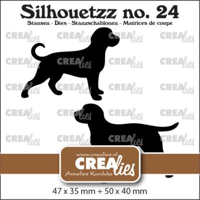 Crealies Silhouetzz Dies - Dogs Standing