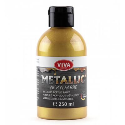 ViVa Decor Acrylfarben Metallic - Champagner