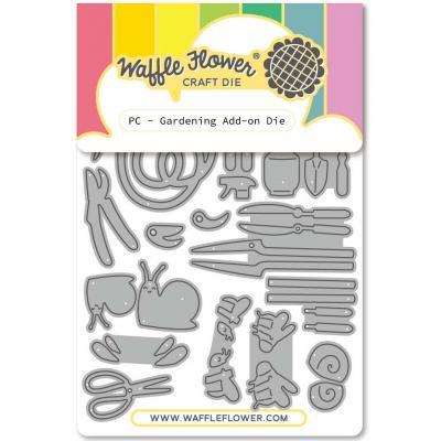 Waffle Flower Cutting Dies - Postage Collage - Gardening Add-ons